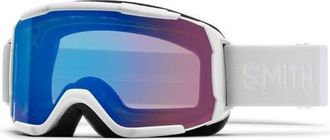 Smith Showcase Over the Glass ChromaPop 175mm Goggles in White Vapor /Chromapop Storm at Nordstrom