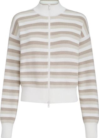 Brunello Cucinelli Cotton cardigan in Beige at Nordstrom, Size Xx-Small Eu