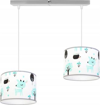 OEM L&aacute;mpara De Techo Colgante Infantil Loft, Pantalla Led