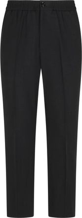 Ami Grijze Elastische Broek - Heren - Slim Fit Broeken - Grijs - XL - Katoen - Broeken