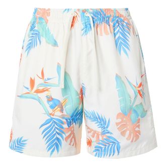 Nike Summer Floral shorts White & Blue FQ0350-110