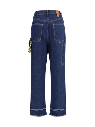Darkpark Chain Jeans - Navy