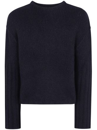 Rick Owens Sweater Round Neck Ru02f4631.Kwsse 09 Black