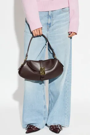 Ganni Bag Made Of Eco Leather, Womens, Burgundy