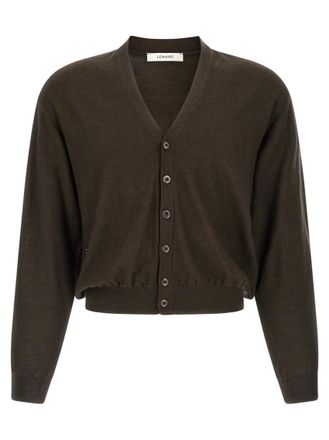 Christophe Lemaire Brown Twisted Cardigan