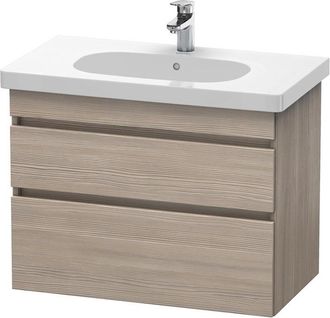 Duravit Mueble De Pared Duravit Durastyle 6484, 2 Cajones, 800mm, Para El C&oacute;digo D., Color (frente/cuerpo): Decoraci&oacute;n Pino Plata - Ds648403131