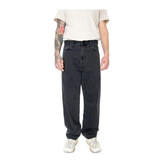 Carhartt Work in Progress Heren, Jeans, Zwart, Maat: W36 Denim