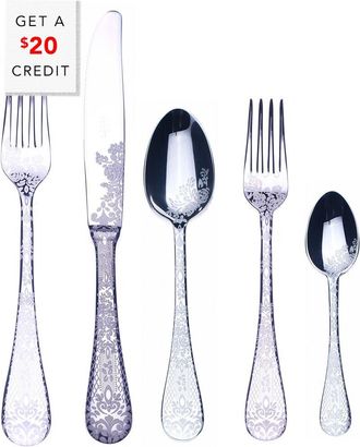 Mepra 5Pc Flatware Set With $20 Credit
