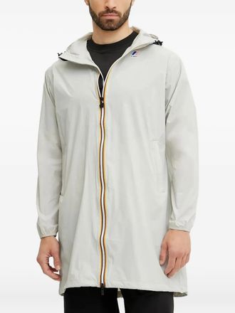 K-Way hooded zip-front jacket - Neutrals