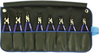 Forum Juego De Pinzas Para Circlips, De Acero Al Cromado Vanadium, Cantidad : 8 Unidades