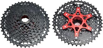 OEM Cassette De Rueda Libre, Compatible Con 12 Velocidades, Dise&ntilde;o Ligero, 9 Velocidades 11-42 Dientes, Color Negro