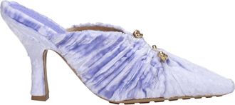 Bottega Veneta Sandali Bunnie Donna Velluto Viola/Ametista