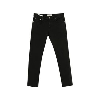 PT01 Pt01, Heren, Jeans, Zwart, Maat: W36 Katoen