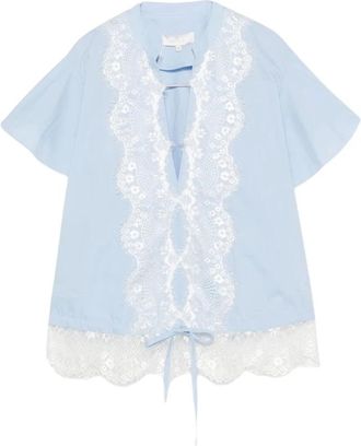 BABYLON Dames, Blouses & Shirts, Blauw, Maat: XL