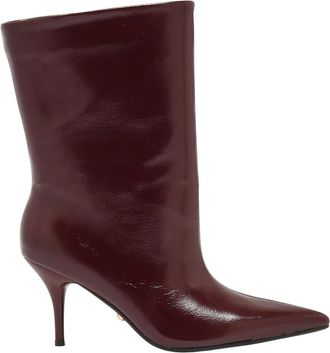 Twentyfourhaitch Schoenen, Dames, Paars, 38 EU, Enkellaars