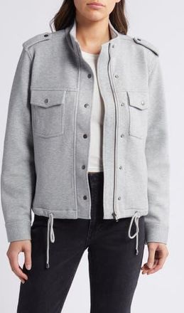 Rails Collins Jersey Military Jacket in Heather Grey at Nordstrom Rack, Size Medium