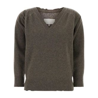 Maison Margiela Dames, Truien, Bruin, Maat: S
