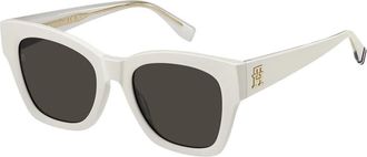 Tommy Hilfiger Grey Cat Eye Ladies Sunglasses TH 2156/S 0SZJ/IR 52
