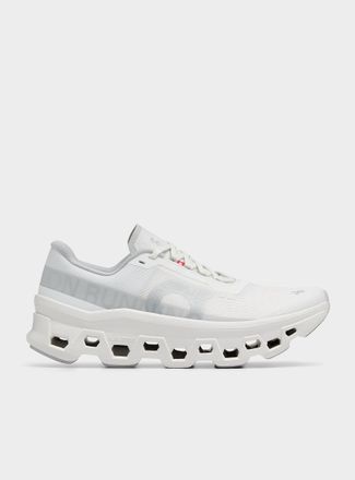On Womens White and grey Cloudmonster 1 sneakers Women