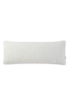 Sunday Citizen Snug Waffle Lumbar Pillow in Off White at Nordstrom