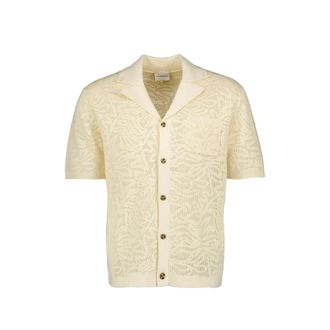 Dr&ocirc;le de Monsieur Chemise Beige En Dentelle
