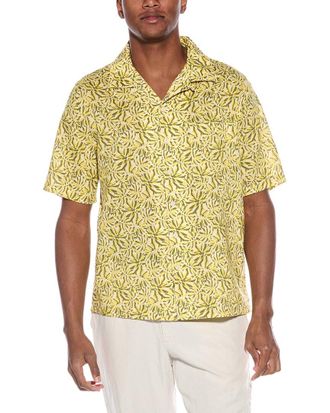 Onia Air Convertible Linen-Blend Vacation Shirt