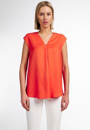 Eterna Shirtbluse ETERNA LOOSE FIT, Damen, Gr. 44, rot, 100% Viskose, normal, Blusen Shirtbluse