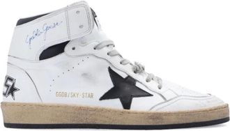 Golden Goose Sky Star - Dames - Sneakers - Wit - 37 EU - Katoen - Schoenen