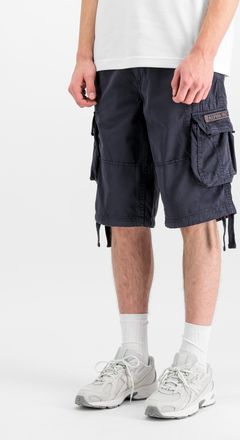 Alpha Industries Shorts ALPHA INDUSTRIES Jet Short, Herren, Gr. 28, Normalgr&ouml;ssen, blau (rep.blau), Obermaterial: 100% Baumwolle, Hosen Shorts