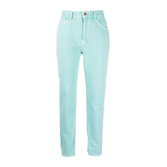 Washington Dee-Cee Washington DEE CEE - Panta Loose - Dames - Broeken - Groen - Maat: W25 Denim
