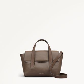 Radley London Coffee Small Flapover Grab Mayfair Lane AW25 Radley London