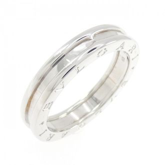 Bulgari White Gold White Gold (18K) Band Ring (Pre-Owned)