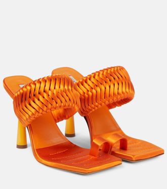 Gia Borghini Rosie 1 satin sandals