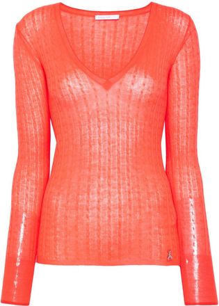 Patrizia Pepe Top in maglia - Arancione