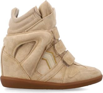 Isabel Marant Beige High-top Bekett Sneakers