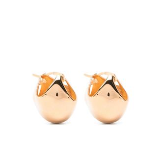 Khaite Small Lotus Earrings