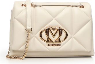 Love Moschino Embossed Quilted Shoulder Bag