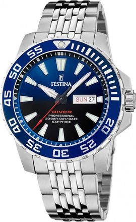 Festina F20661-1 Mens The Originals Watch - Silver - One Size