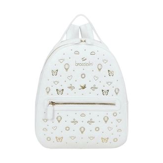 Braccialini Backpacks, female, White, Size: ONE SIZE Beth Strass Backpack