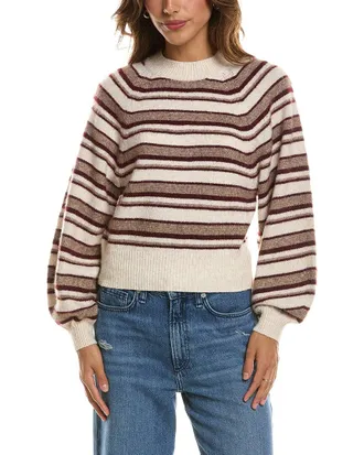 525 america Mock Neck Sweater