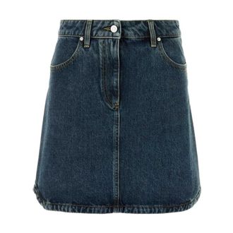 Givenchy Dames, Rokken, Blauw, Maat: XS Denim
