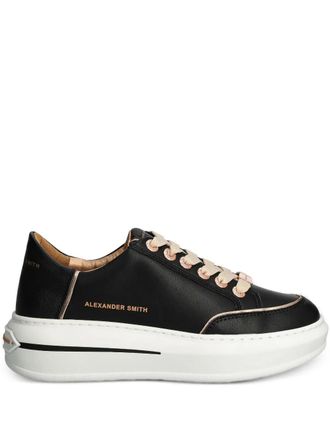 Alexander Smith Sneakers Lancaster con suola rialzata - Nero