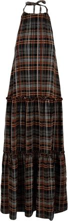 Akep Maxi Jurk - Dames - Maxi kleedjes - Veelkleurig - XS - Kleedjes