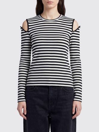 Junya Watanabe T-shirt in cotone a righe