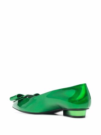 Ferragamo Flat - Green