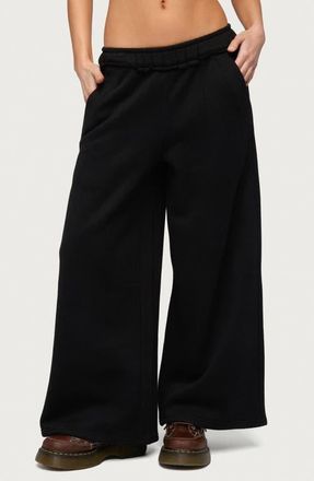 Edikted Kori Oversize Baggy Sweatpants in Black at Nordstrom, Size X-Small