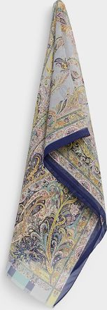 Etro Womens Sheer pure silk top