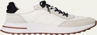 Loro Piana Mens Weekend Walk Low-Top Sneakers