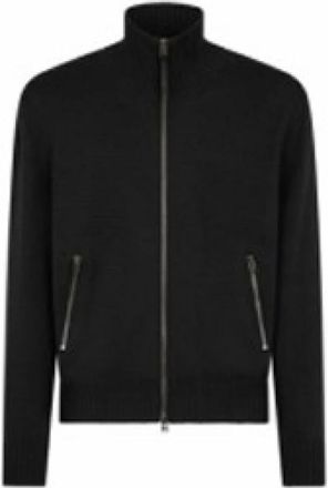 Tom Ford Hoodies & sweatvesten, Heren, Zwart, XL, Tom Ford Truien