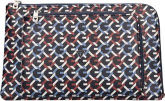 Guess Clutch - Heren - Clutches - Veelkleurig - ONE Size - Leer - Tassen